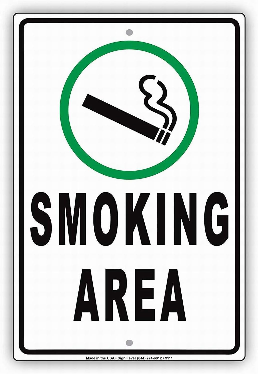Vaping Store - （2D Tin painting）Safety Sign 12x16 Smoking