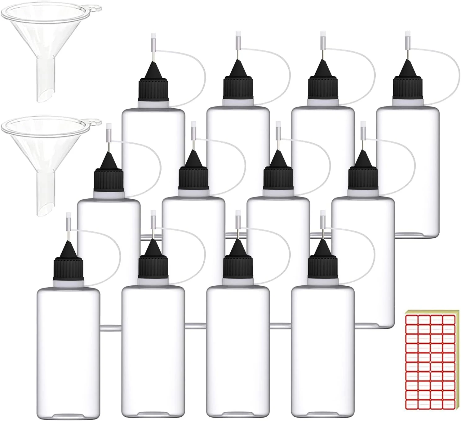 Squonk Bottle Silicone - 5-10pcs 5ml-120ml Empty Plastic Squeezable Bottles