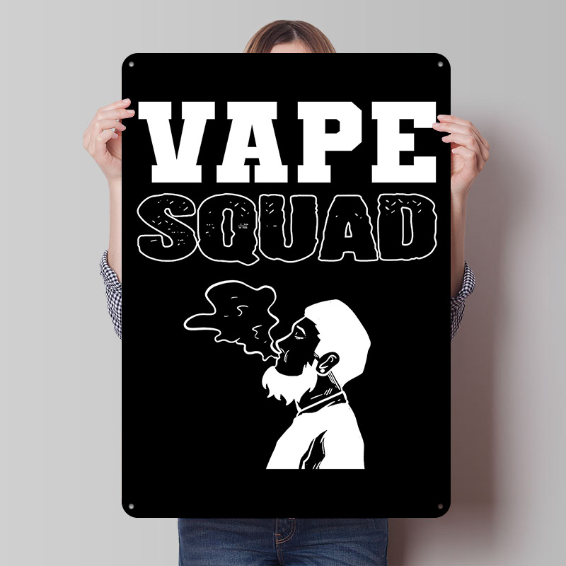 Vaping Store - Vape Squad Vape Store Owne Tinplate