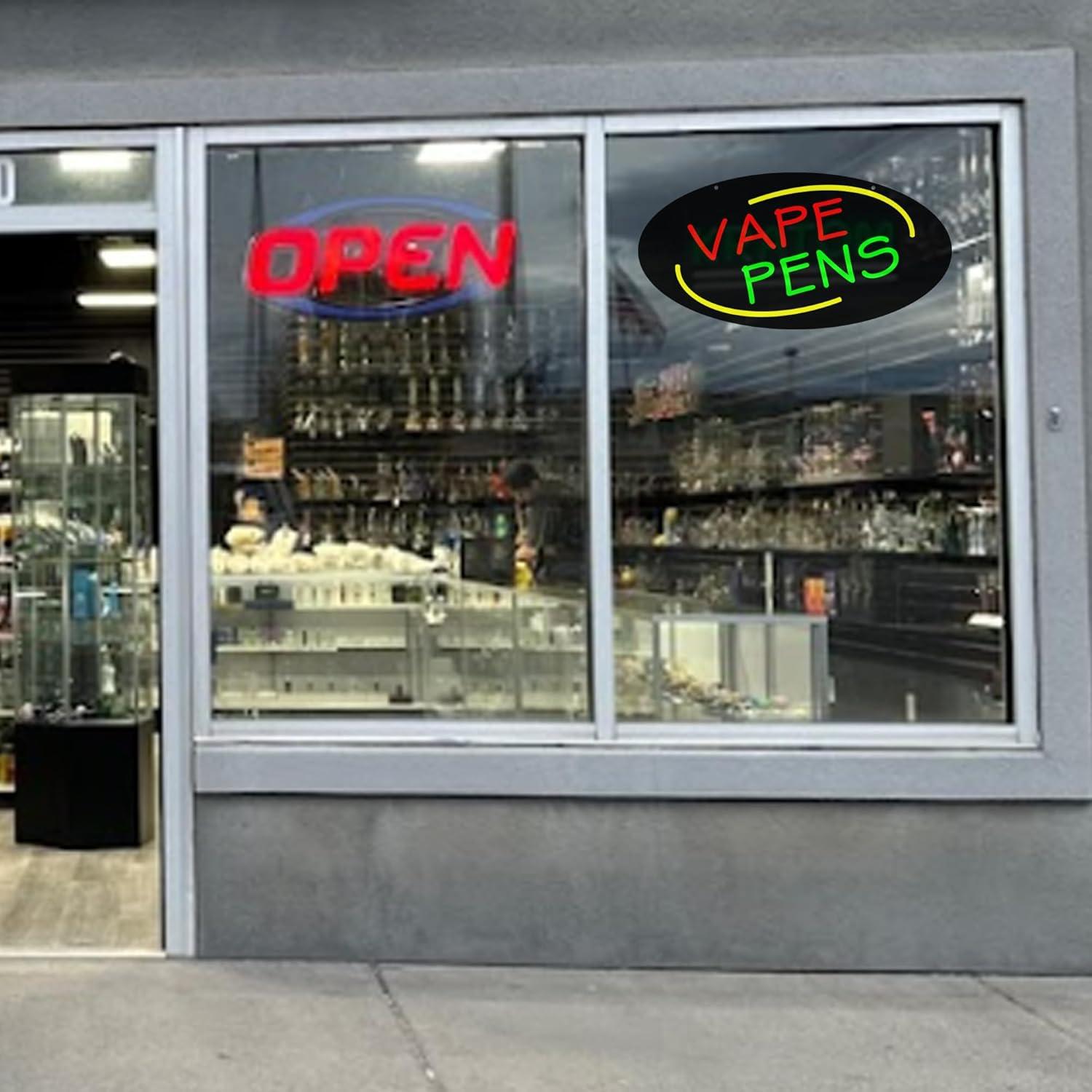 Vape Pens Neon Sign Dimmable L - огляд і ціна Vaping Store