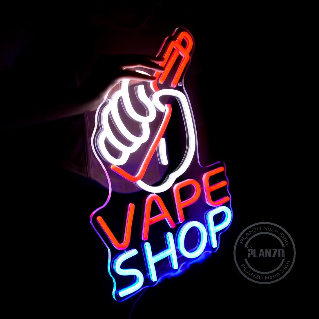 VAPE Shop Neon Sign for Smoke  - огляд і ціна Vaping Store