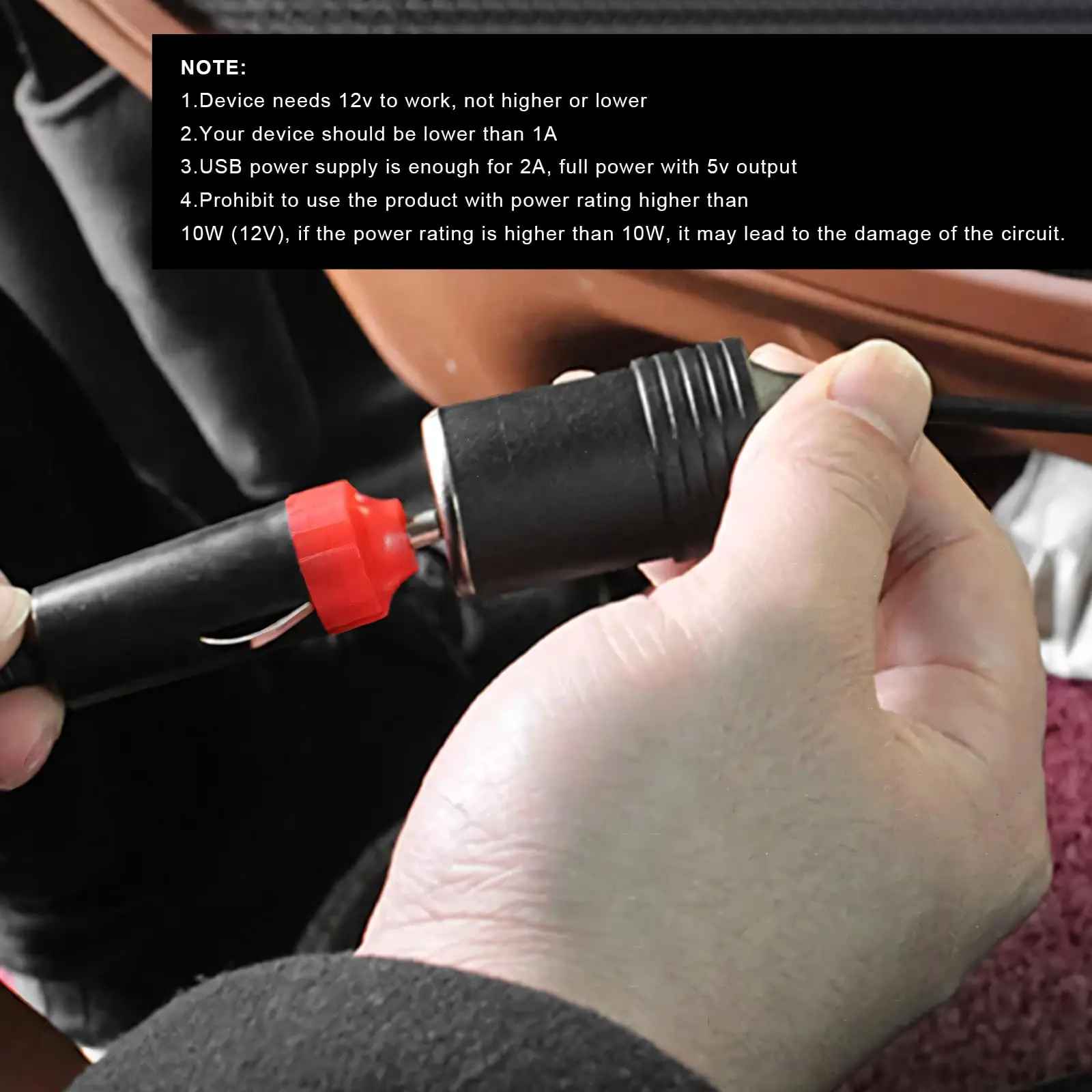 5V To 12V Cigarette Lighter So - огляд і ціна Accessories Experts Vape
