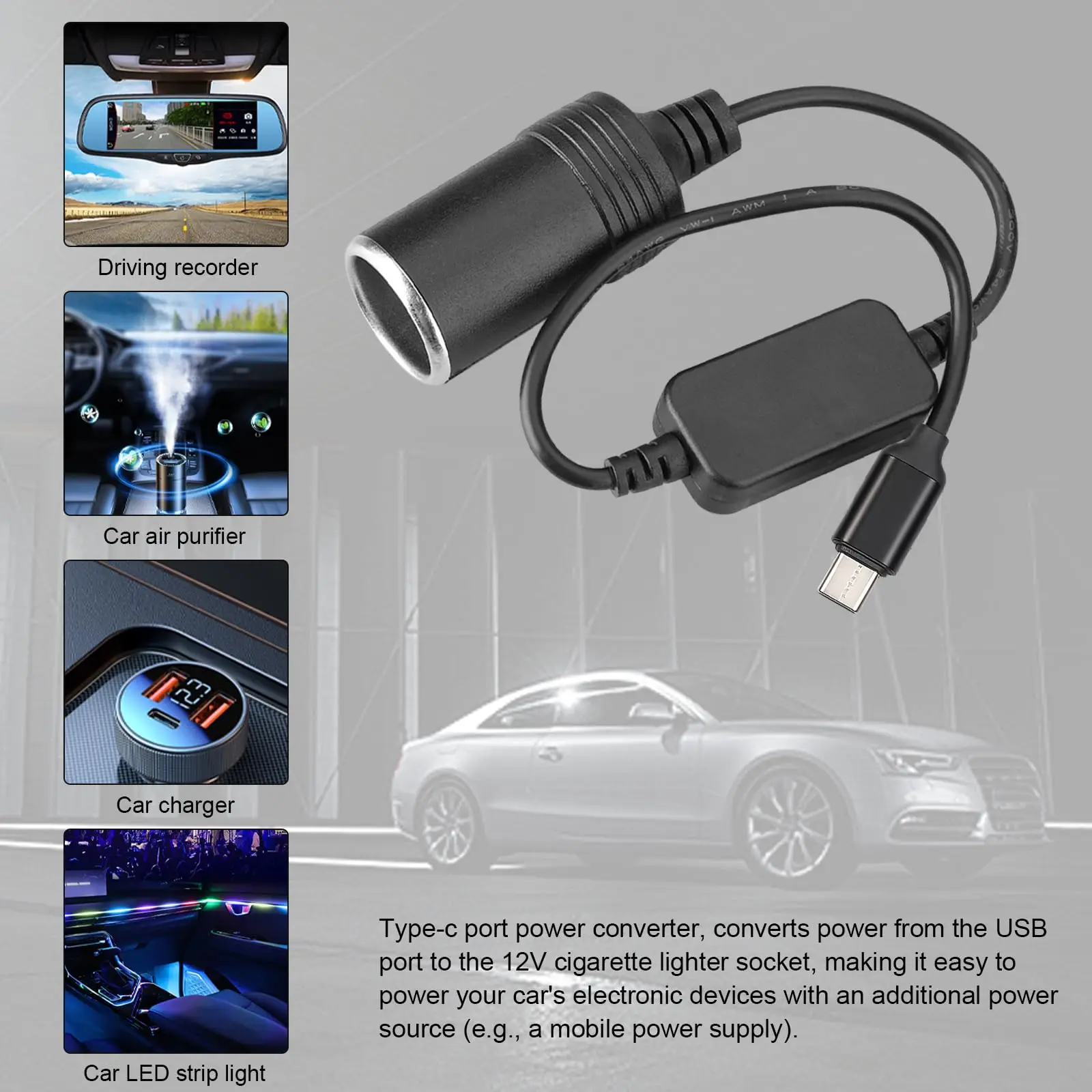 5V To 12V Cigarette Lighter So - огляд і ціна Accessories Experts Vape