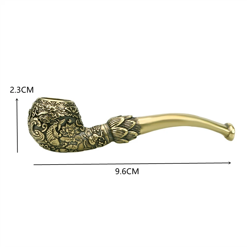 Antique Hand-carved Carp Brass - огляд і ціна Vape Decoration