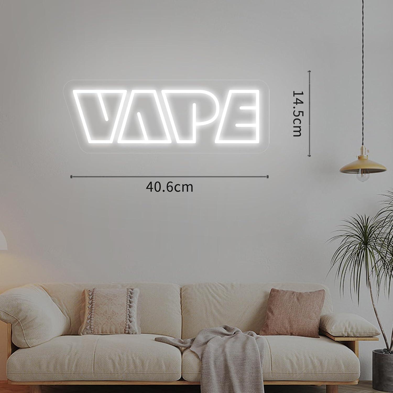 VAPE Neon Sign USB Dimmable LE - огляд і ціна Vaping Store