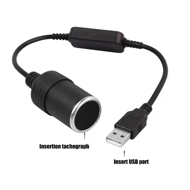 5V 2A USB To 12V Cigarette Lig - огляд і ціна Accessories Experts Vape