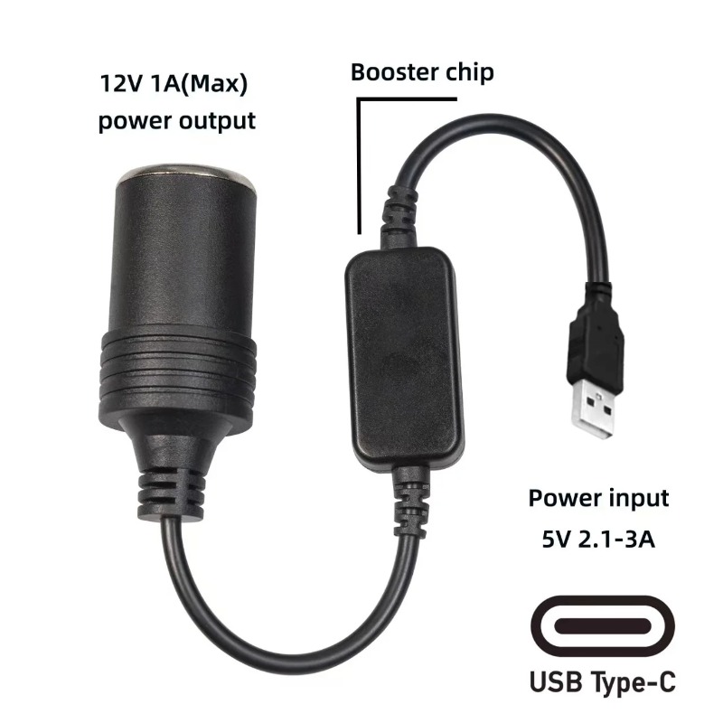 5V 2A USB To 12V Cigarette Lig - огляд і ціна Accessories Experts Vape