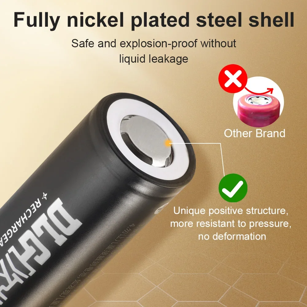 DLGPOWER 21700 3.7V 5000mAh Hi - огляд і ціна Vaping Goods