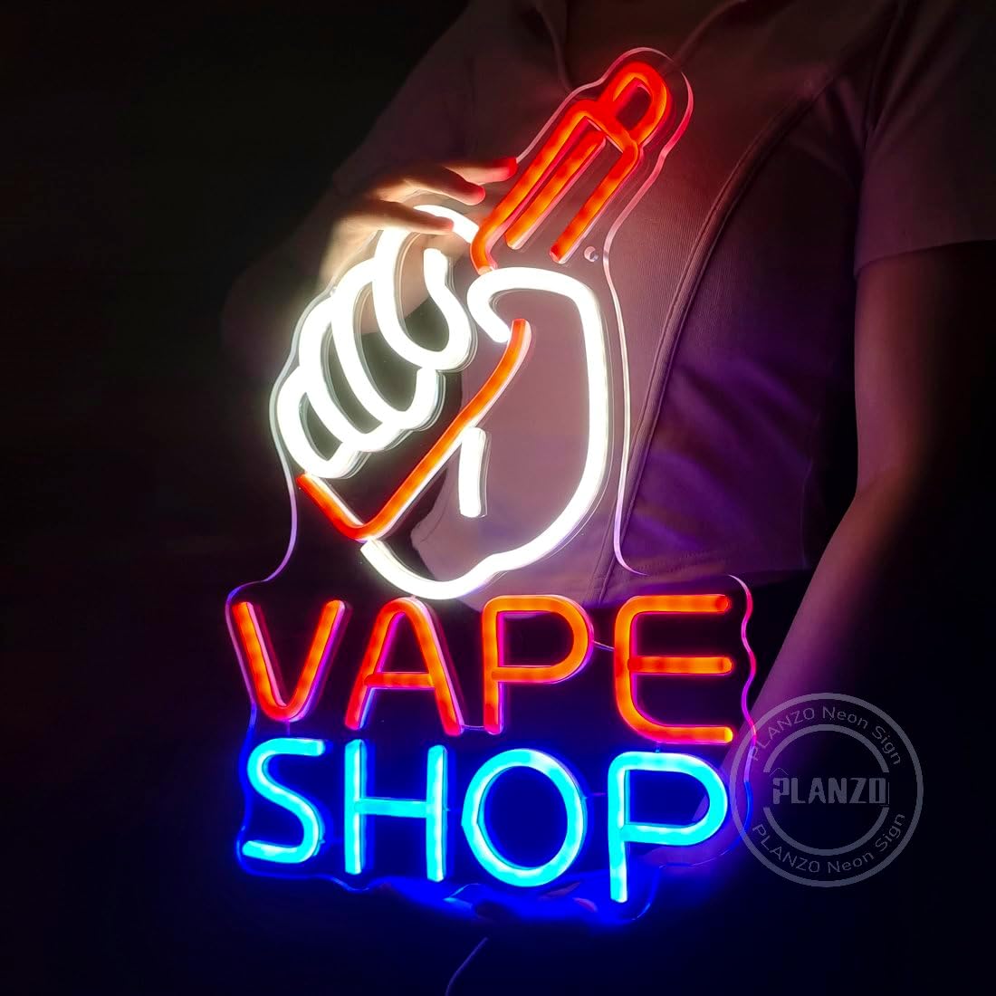 VAPE Shop Neon Sign for Smoke  - огляд і ціна Vaping Store
