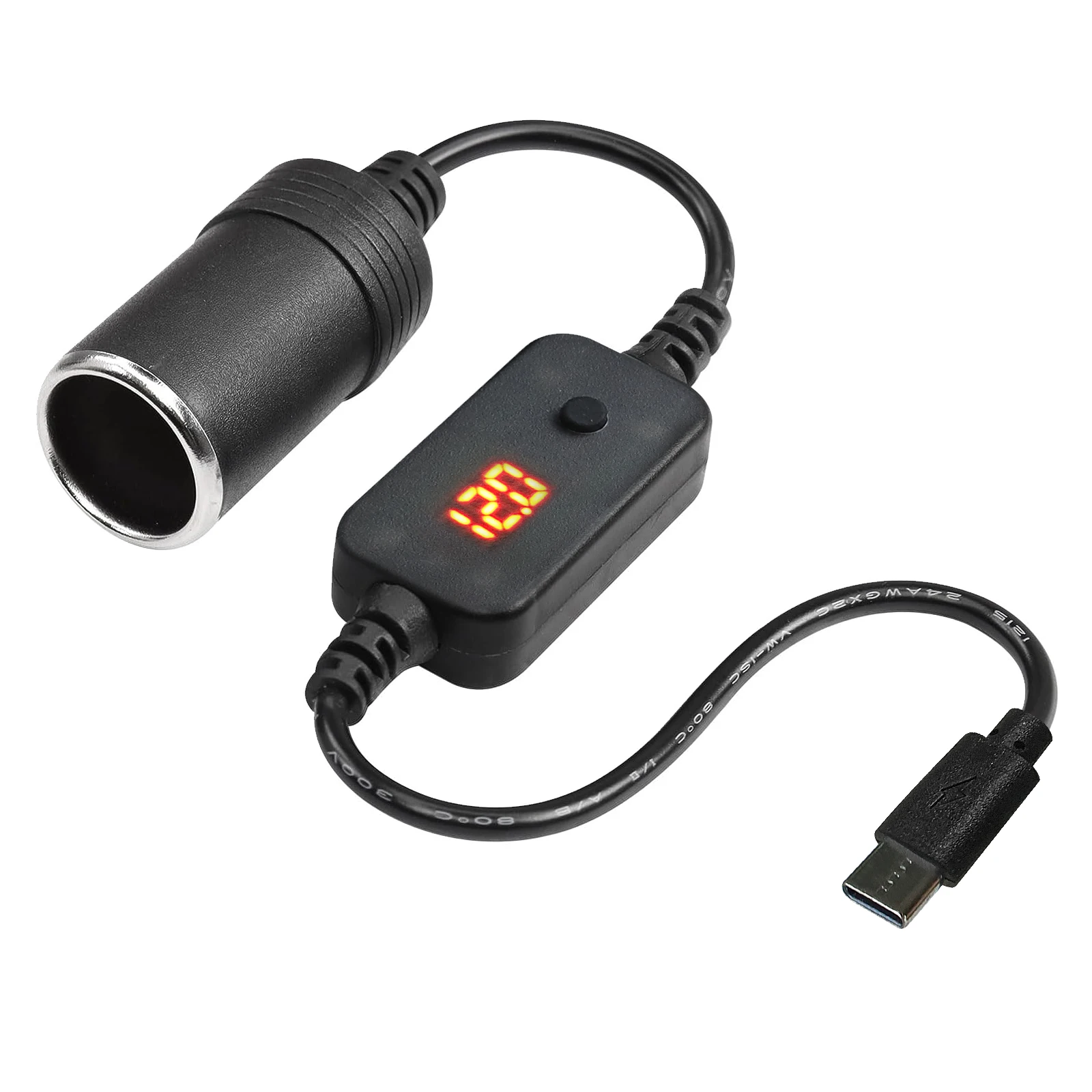 1pc 5V 2A USB To 12V Cigarette - огляд і ціна Accessories Experts Vape